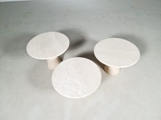 Travertine coffee tables