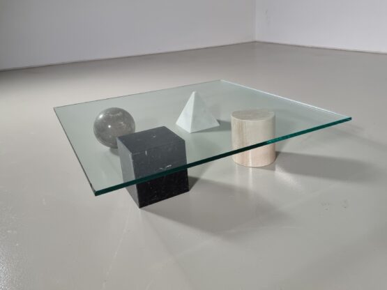 Metafora coffee table, Vignelli