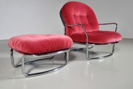 Carlo di Carli tubular lounge chair