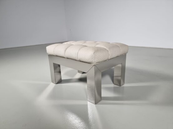 Paul Evans cityscape stool/ottoman