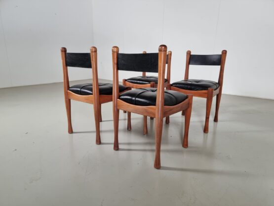 Silvio Coppola For Bernini dining chairs