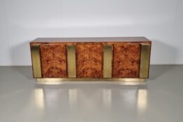 Burlwood credenza, italy