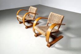 Audoux & Minet easy rope chairs