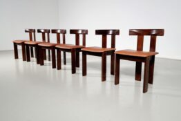 Luigi Vaghi dining chairs, Former