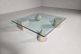 Metafora coffee table, Vignelli