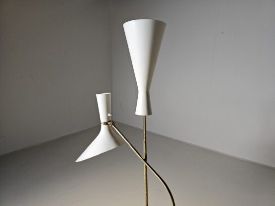 Carl Moor Floor Lamp in brass for BAG Turgi