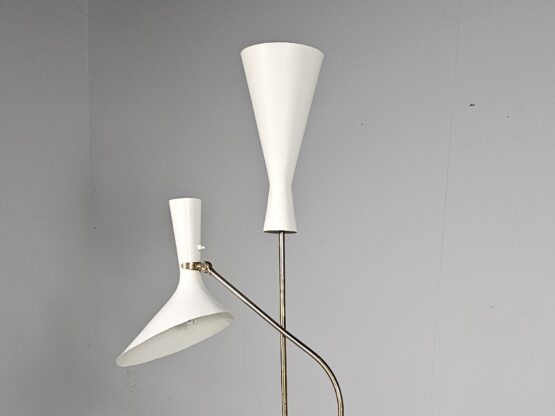 Carl Moor Floor Lamp in brass for BAG Turgi