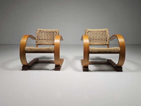 Adrien Audoux & Frida Minet Rope Easy Chairs