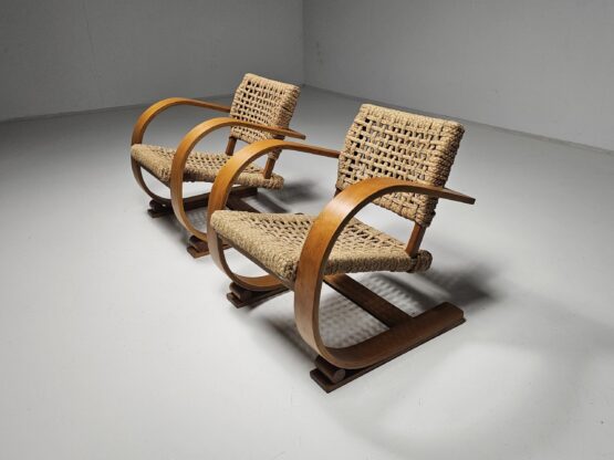 Adrien Audoux & Frida Minet Rope Easy Chairs