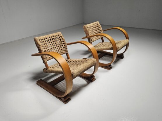 Adrien Audoux & Frida Minet Rope Easy Chairs