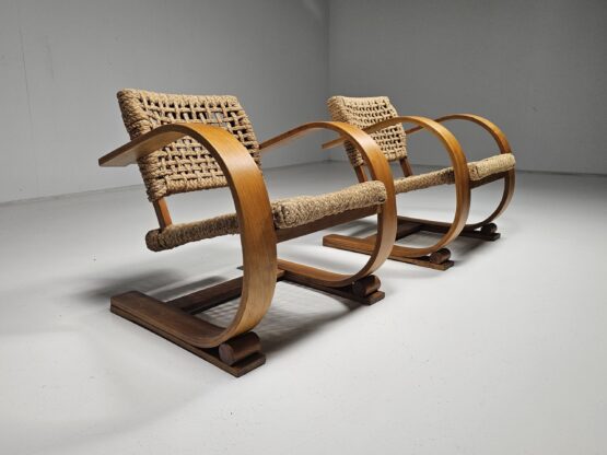 Adrien Audoux & Frida Minet Rope Easy Chairs