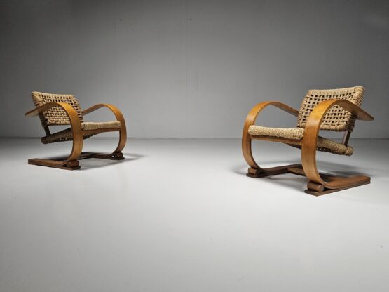 Adrien Audoux & Frida Minet Rope Easy Chairs