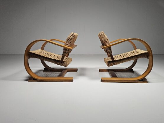 Adrien Audoux & Frida Minet Rope Easy Chairs