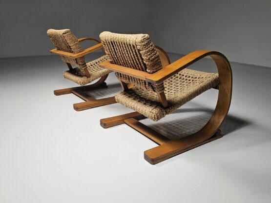 Adrien Audoux & Frida Minet Rope Easy Chairs