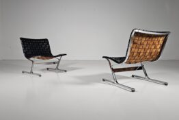 Luar lounge chairs, Ross Littell, ICF de padova